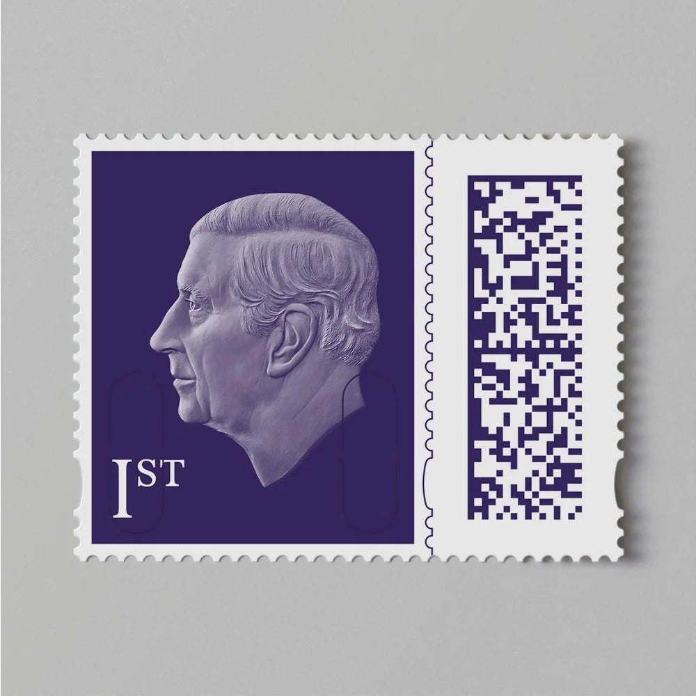 Royal Mail 50 x 1st Class Barcoded Postage Stamps (11% Discount)