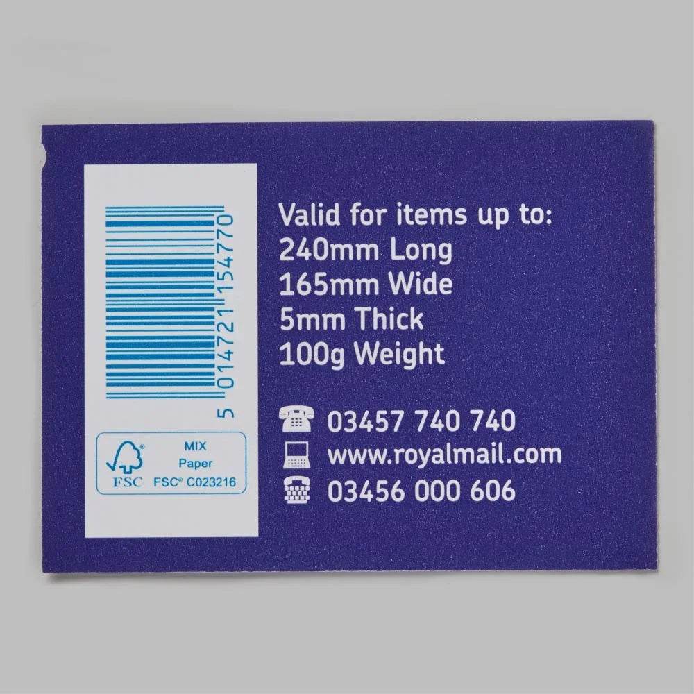 Royal Mail 8 x 1st Class Barcoded Postage Stamps (7% Discount)