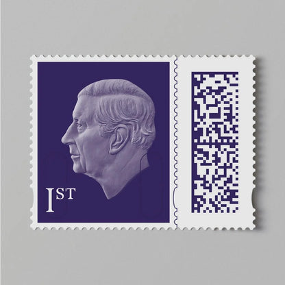 Royal Mail 50 x 1st Class Barcoded Postage Stamps (7% Discount)