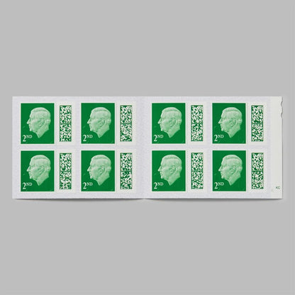 Royal Mail 8 x 2nd Class Barcoded Postage Stamps (3% Discount)